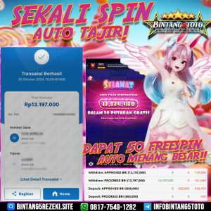 Testimoni Slot Bintang5toto