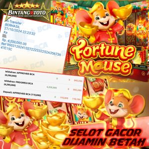 TESTIMONI JACKPOT SLOT FORTUNE MOUSE
